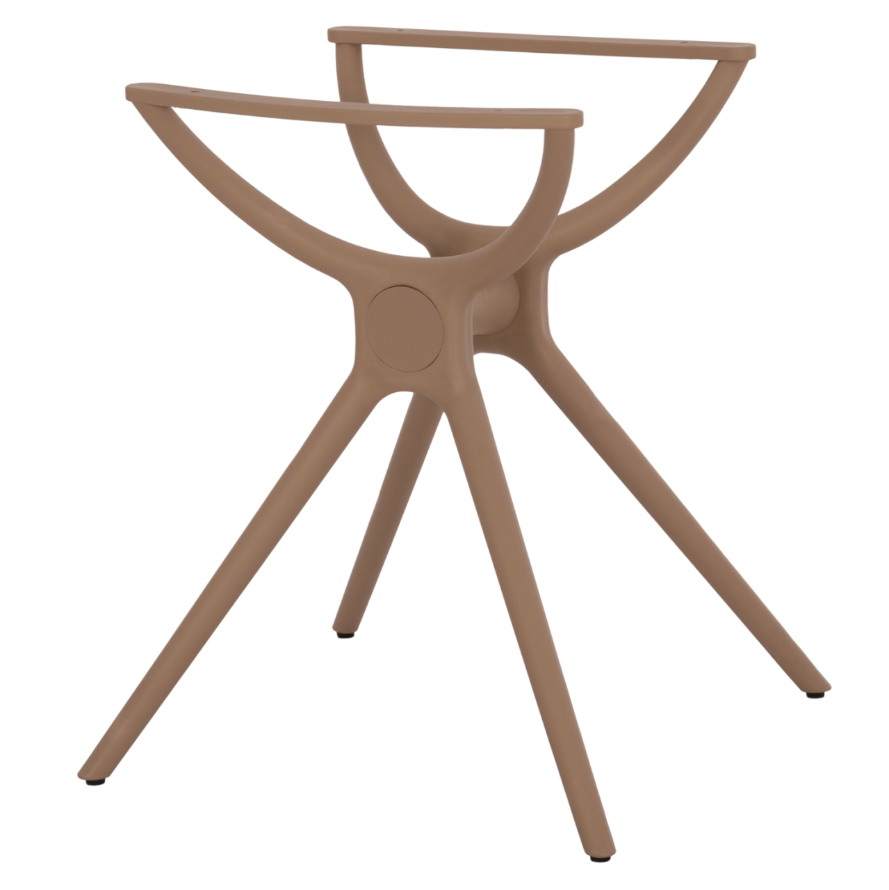 POLYPROPYLENE TABLE BASE CAPPUCCINO HM462.04 FOR TABLETOP 80X80cm. [5]
