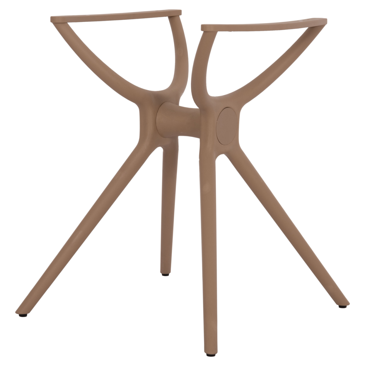 POLYPROPYLENE TABLE BASE CAPPUCCINO HM462.04 FOR TABLETOP 80X80cm. [7]