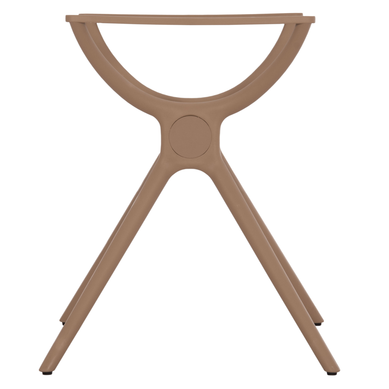 POLYPROPYLENE TABLE BASE CAPPUCCINO HM462.04 FOR TABLETOP 80X80cm. [6]
