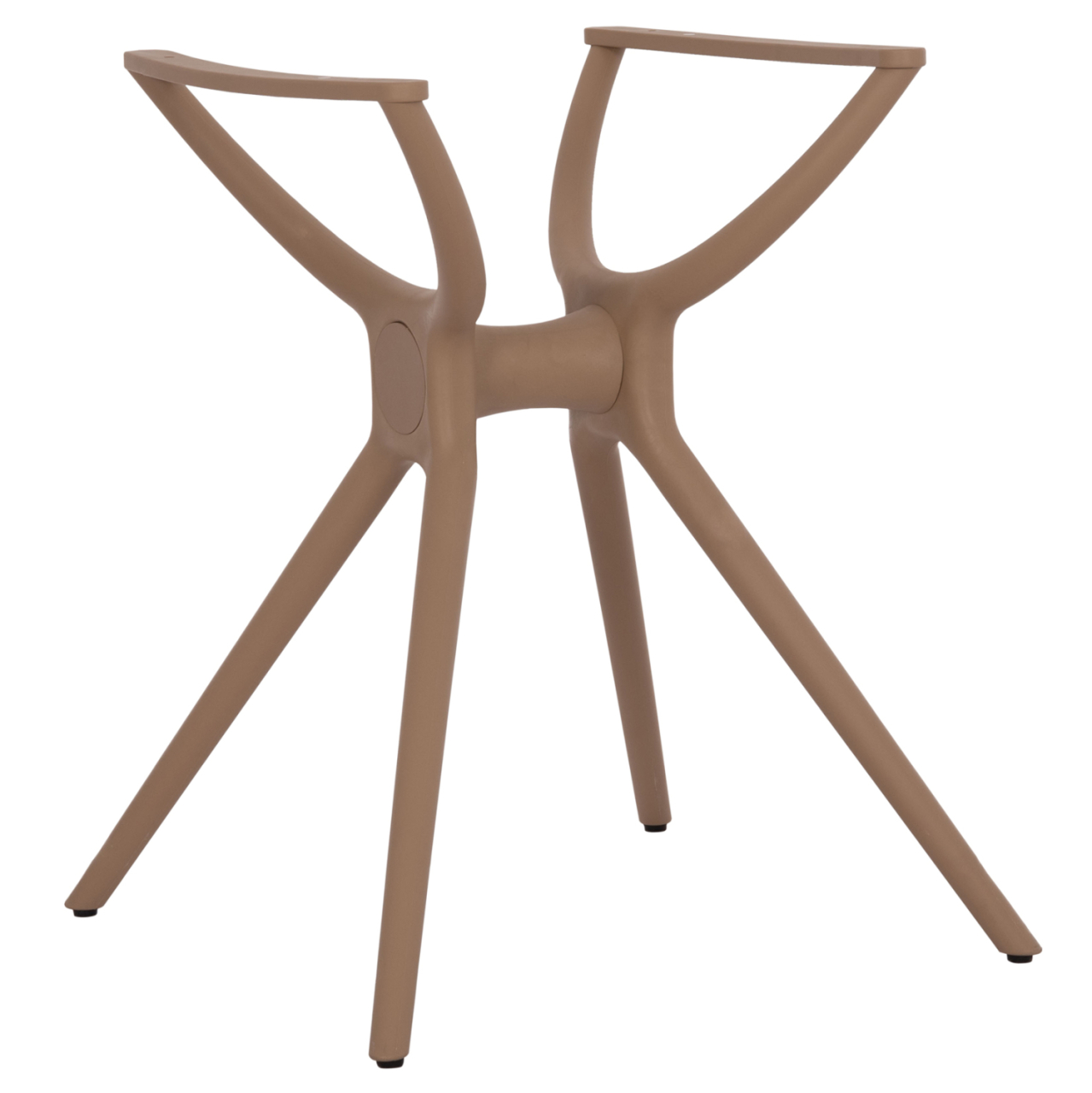 POLYPROPYLENE TABLE BASE CAPPUCCINO HM462.04 FOR TABLETOP 80X80cm. [4]