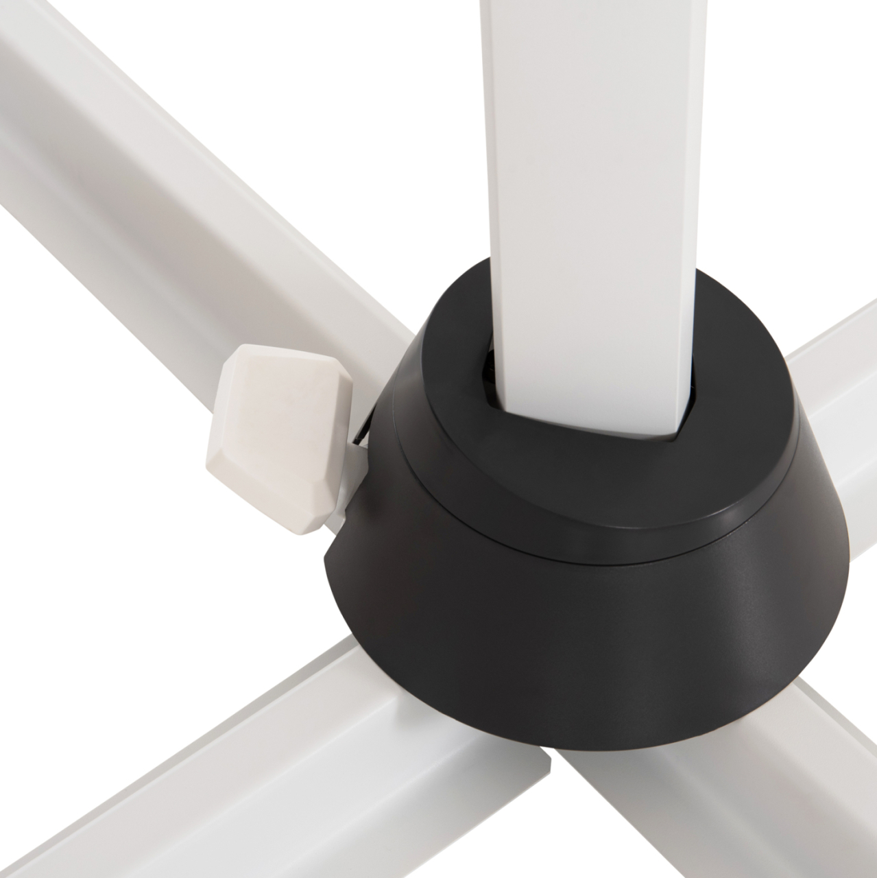POOLSIDE UMBRELLA JAVANTE HM6623.02 WHITE ALUMINUM and SHADE 2.7x2.7x2.7Hcm. [10]