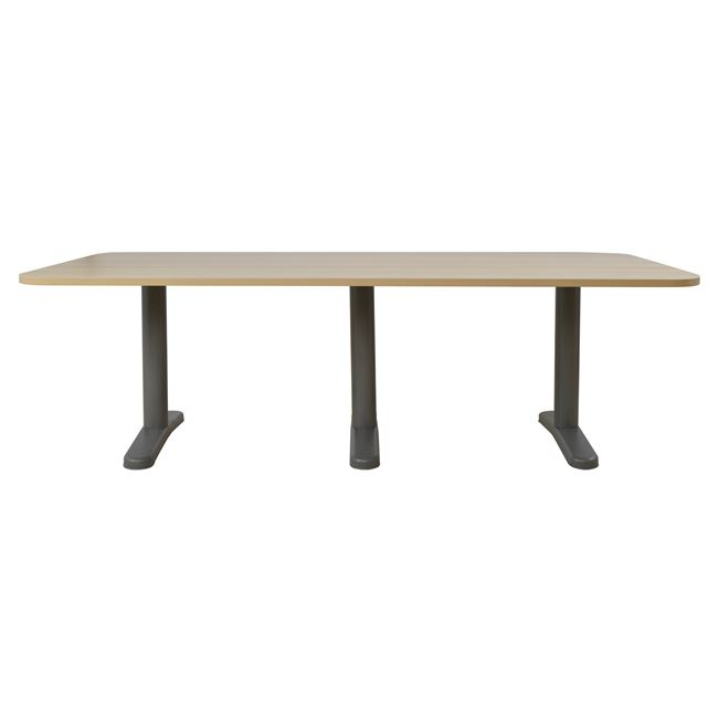 Professional conference office HM2047.11 in oak color 240x120x75 cm. [3]