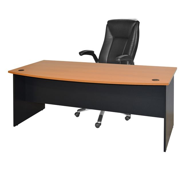 Professional office 180x93.5x74.6 Executive HM2017.01 Grey-Oak color [2]