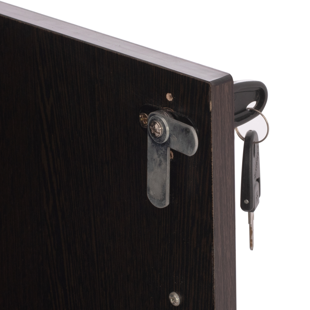 Professional office bookcase HM2014.02 wenge color with 2 doors 80Χ39Χ179 [9]