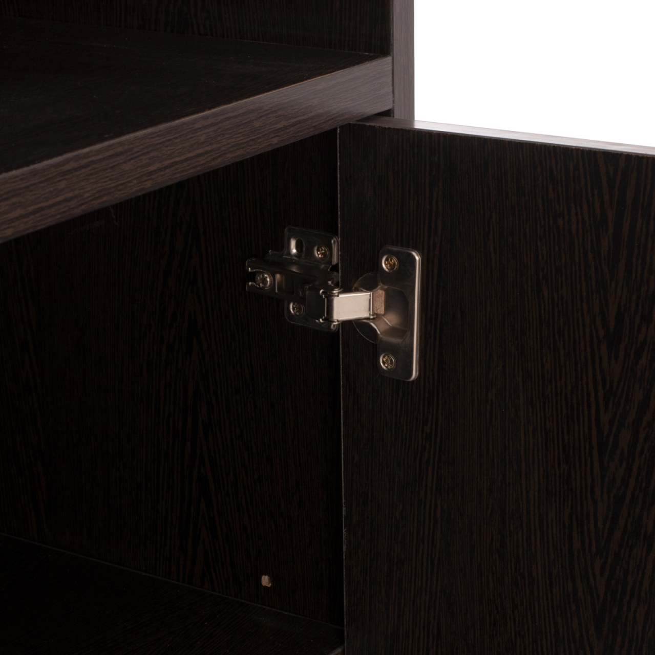 Professional office bookcase HM2014.02 wenge color with 2 doors 80Χ39Χ179 [8]