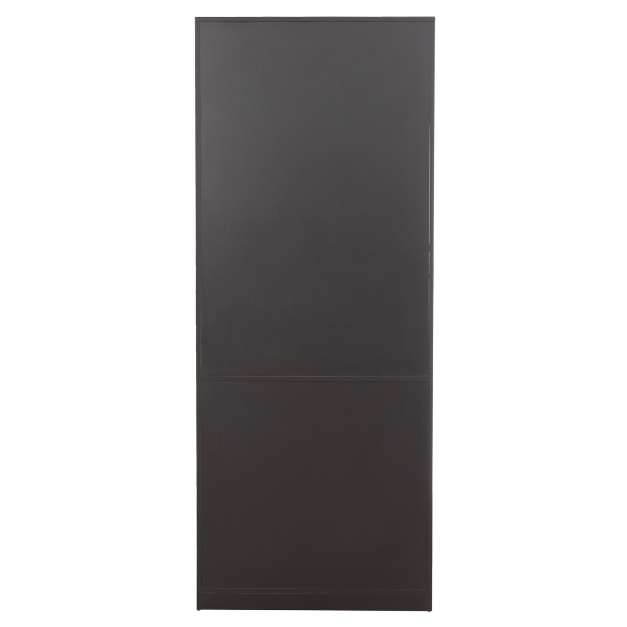 PROFESSIONAL OFFICE BOOKCASE ROSEWOOD HM2089 MELAMINE IN GREY-WENGE 80x40x200Hcm [6]