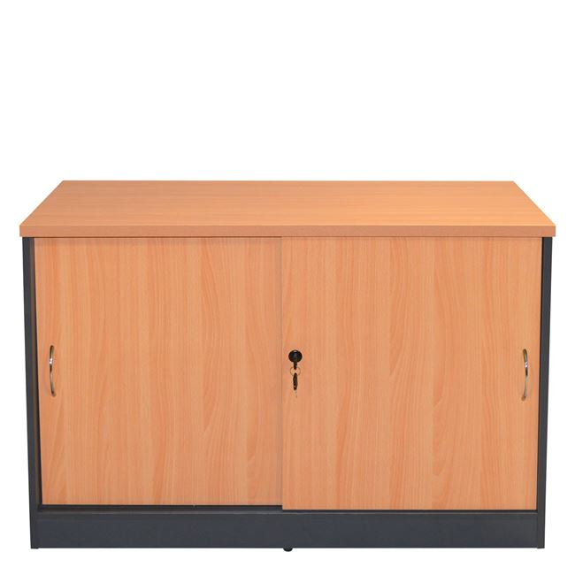 Professional office cabinet HM2012.01 in oak color 100X45X69cm [2]