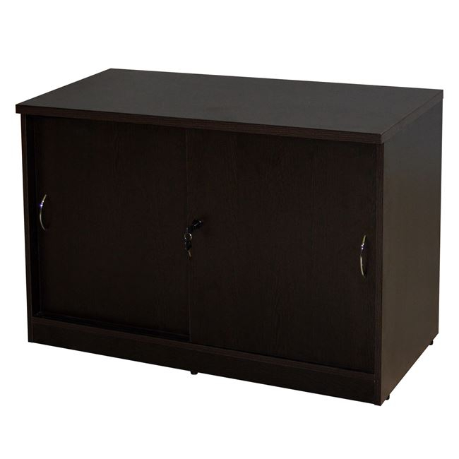 Professional office cabinet HM2012.02 in wenge color 100X45X69cm [2]