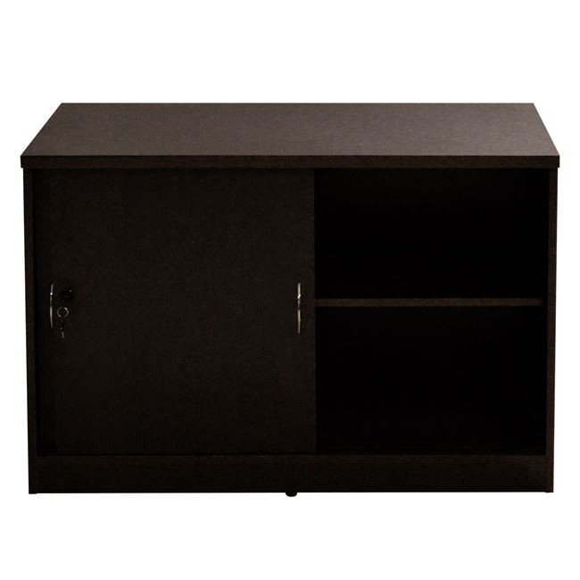 Professional office cabinet HM2012.02 in wenge color 100X45X69cm [3]