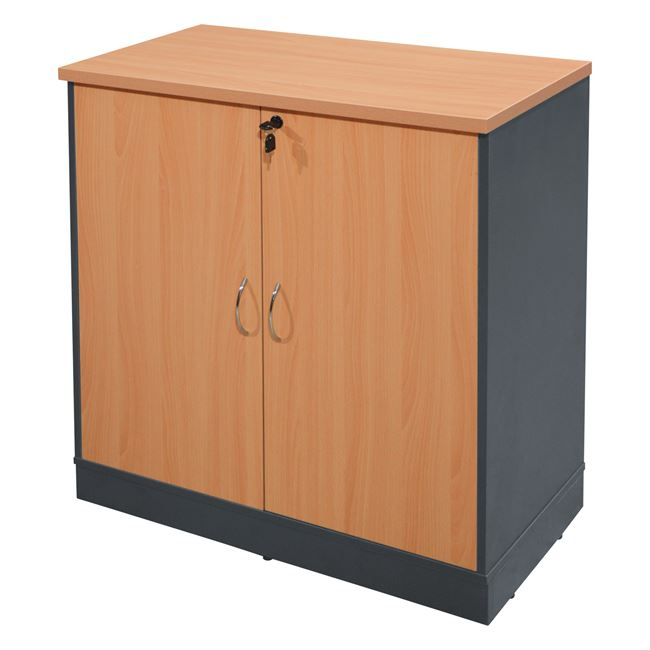 Professional office cabinet HM2013.01 oak color 80Χ40Χ82cm [2]