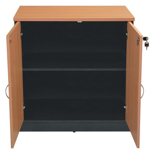 Professional office cabinet HM2013.01 oak color 80Χ40Χ82cm [3]