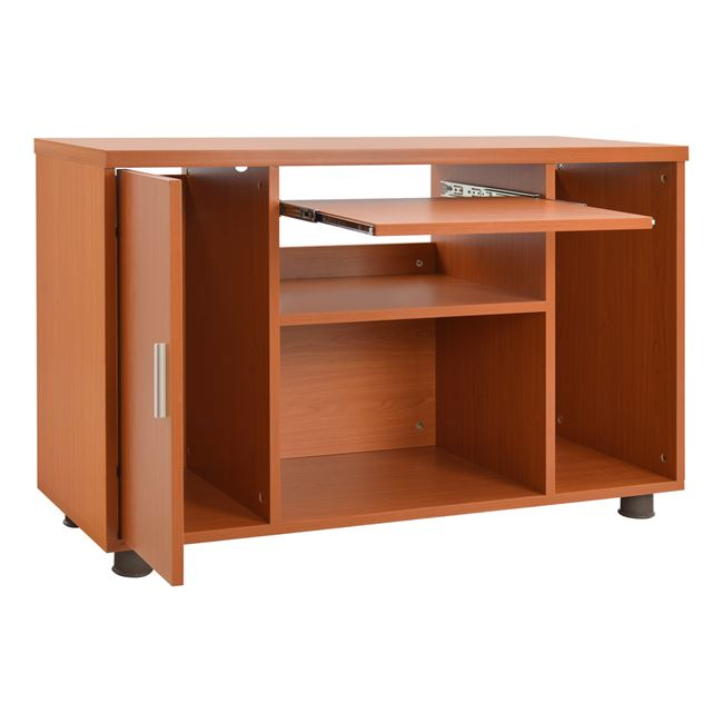 Professional office cabinet in cherry color HM2051.13 80x40x118 cm. [4]