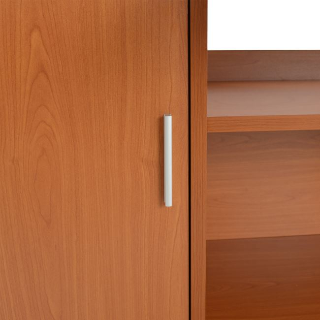 Professional office cabinet in cherry color HM2051.13 80x40x118 cm. [6]