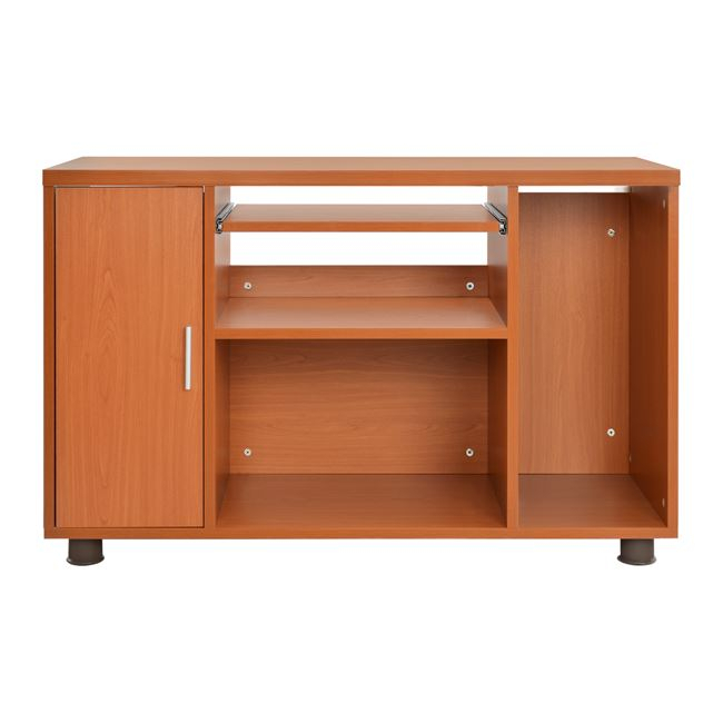 Professional office cabinet in cherry color HM2051.13 80x40x118 cm. [3]
