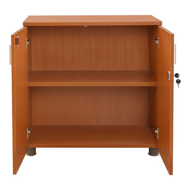 Professional office cabinet in cherry color HM2053.13 80x40x82 cm. [4]