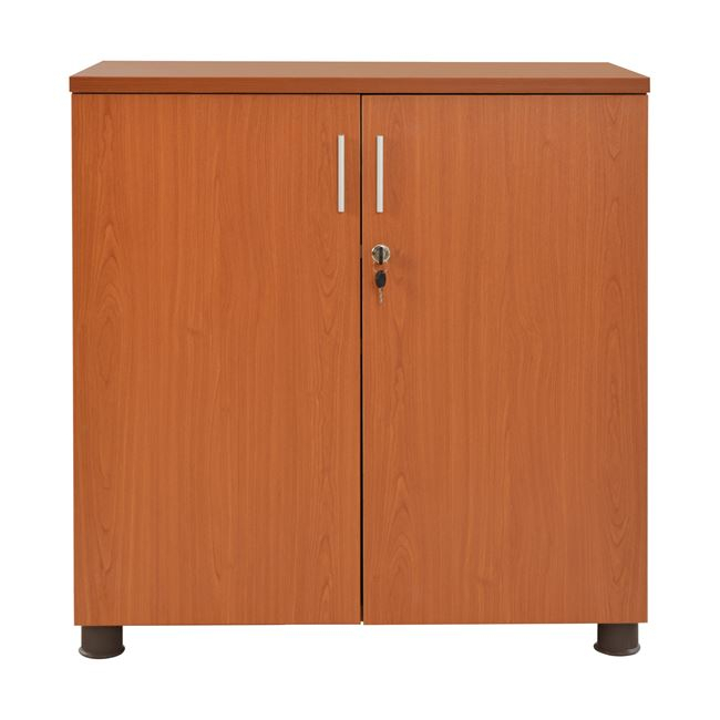 Professional office cabinet in cherry color HM2053.13 80x40x82 cm. [3]