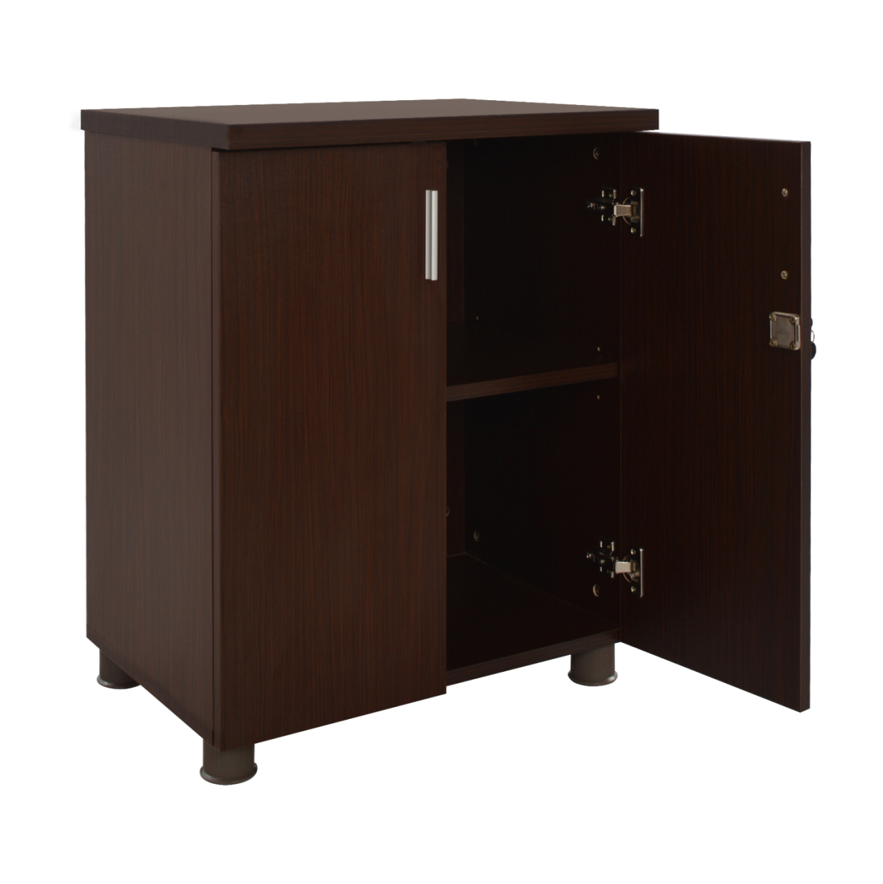 Professional office cabinet in wenge color HM2050.12 60x46x75 cm. [3]