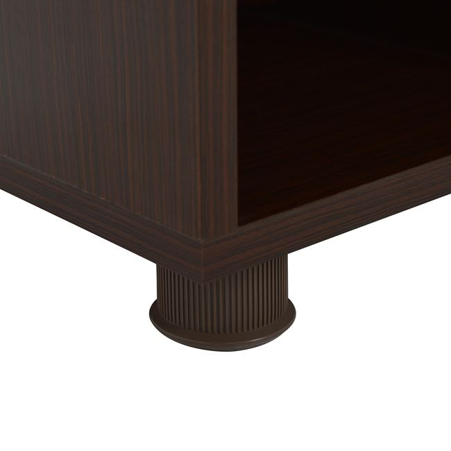 Professional office cabinet in wenge color HM2051.12 80x40x118 cm. [6]