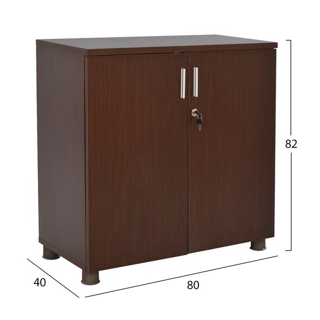 Professional Office Cabinet Wenge HM2053.12 80x40x82cm [2]