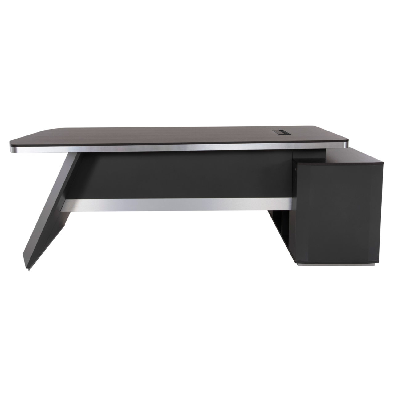 PROFESSIONAL OFFICE DESK LEFT CORNER ROSEWOOD HM2083L 220x180x76Hcm [5]