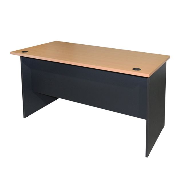 Professional office DESK SIENNA 120x70x75H-- HM2015.01 Grey-Oak [2]