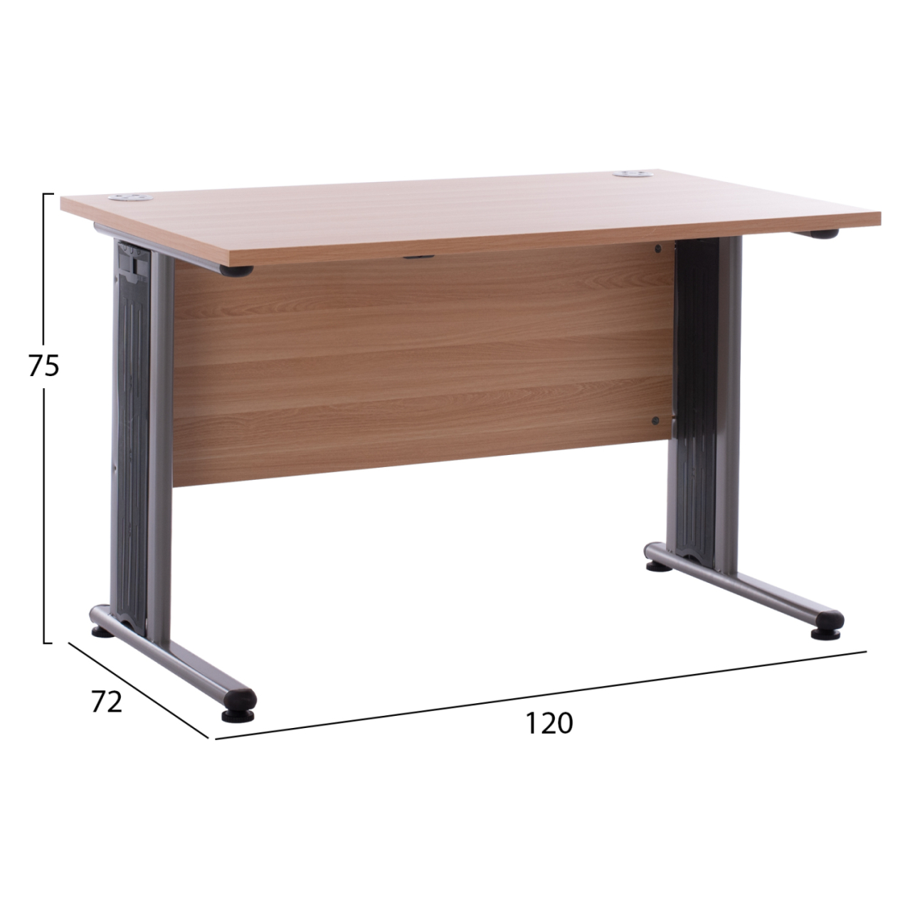 Professional office HM2044.01 in oak color 120x72x75 [2]