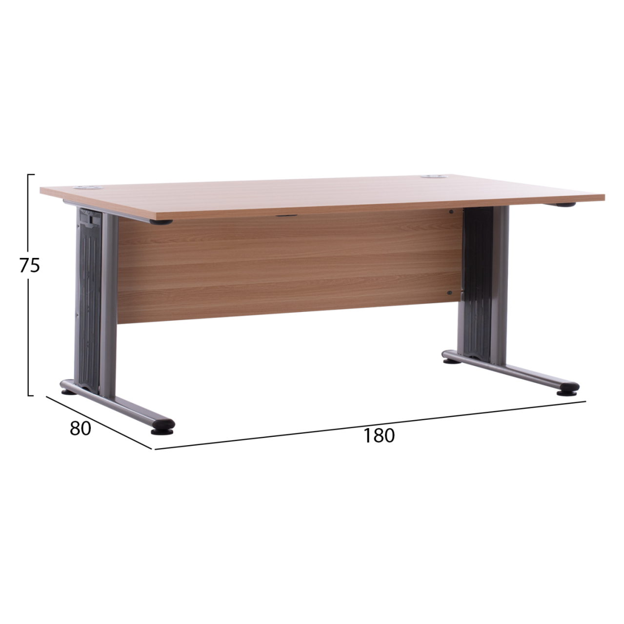 Professional office HM2046.01 oak color 180x80x75 [2]