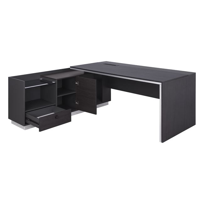 Professional Office Left Corner Rosewood HM2086L 180x170x76cm [3]