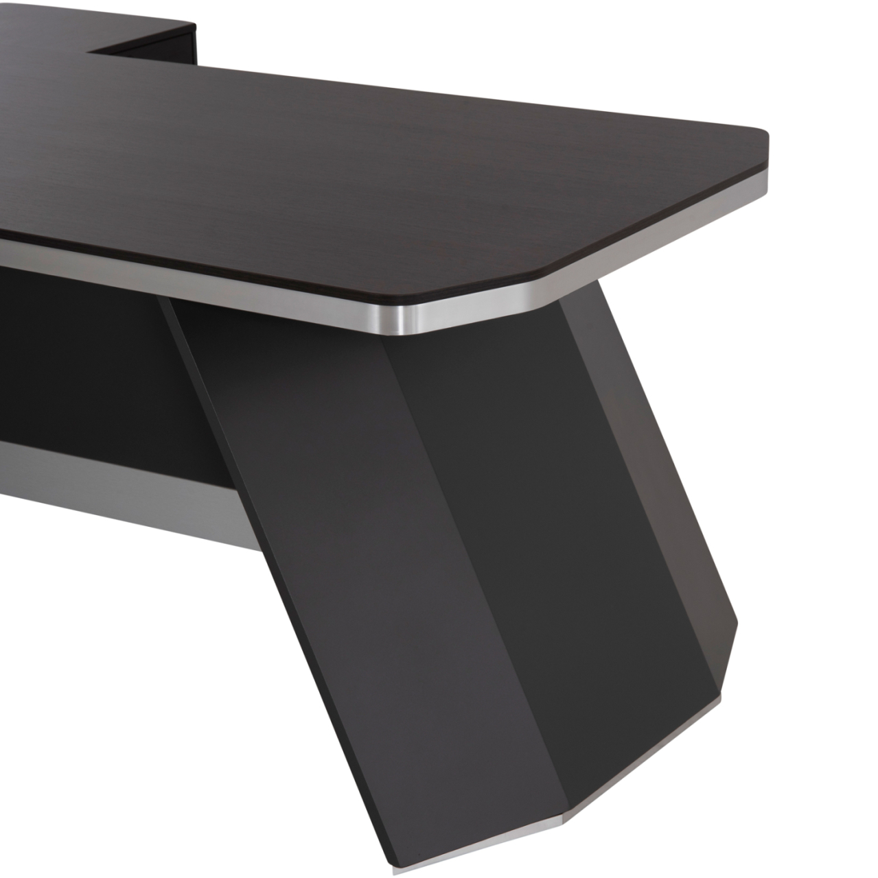 Professional office right corner Rosewood HM2083R 220x180x76Ηcm [6]
