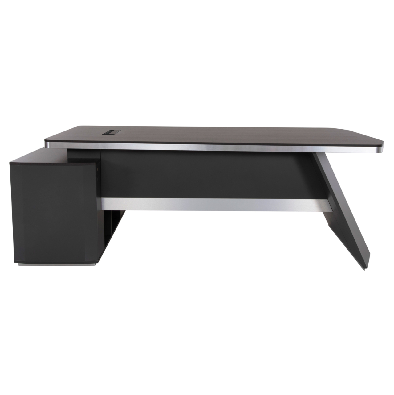 Professional office right corner Rosewood HM2083R 220x180x76Ηcm [5]