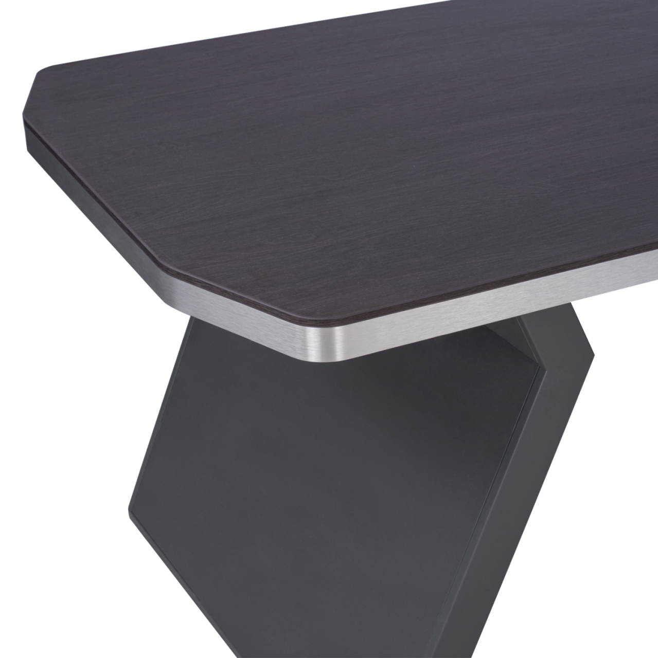 Professional office right corner Rosewood HM2084R 220x180x76cm [6]