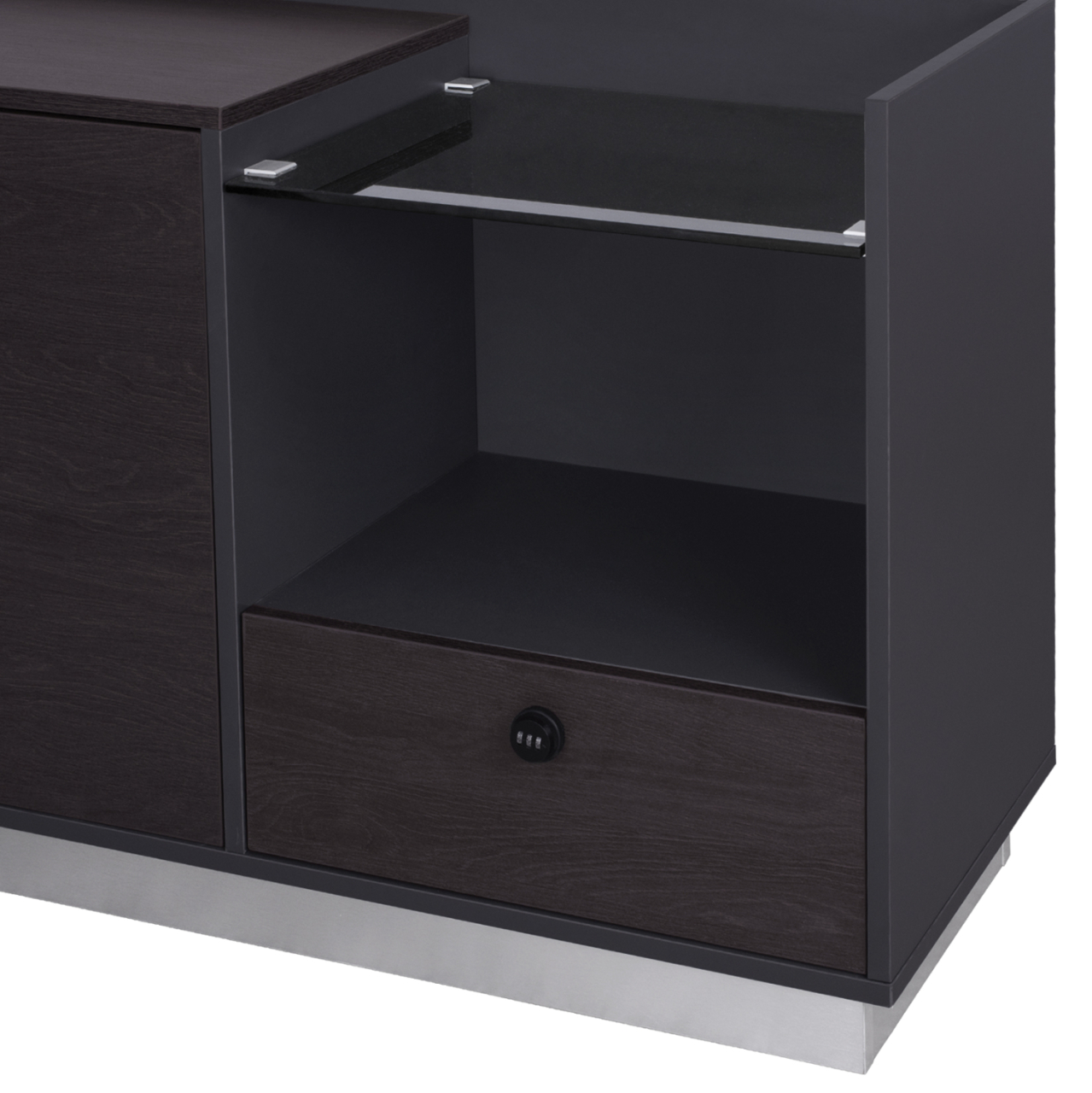 Professional Office Right Corner Rosewood HM2112R 200x160x76cm [6]