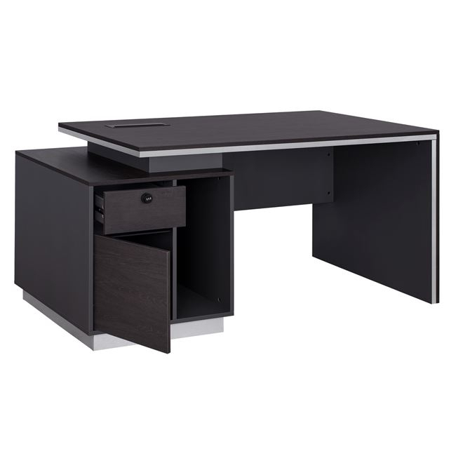 Professional office with left cabinet Rosewoof HM2087L 160x80x76cm [3]