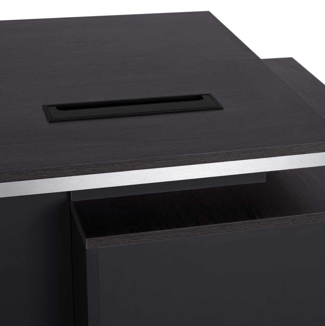 Professional Office with left closet Rosewood HM2113L 180x80x76cm [5]