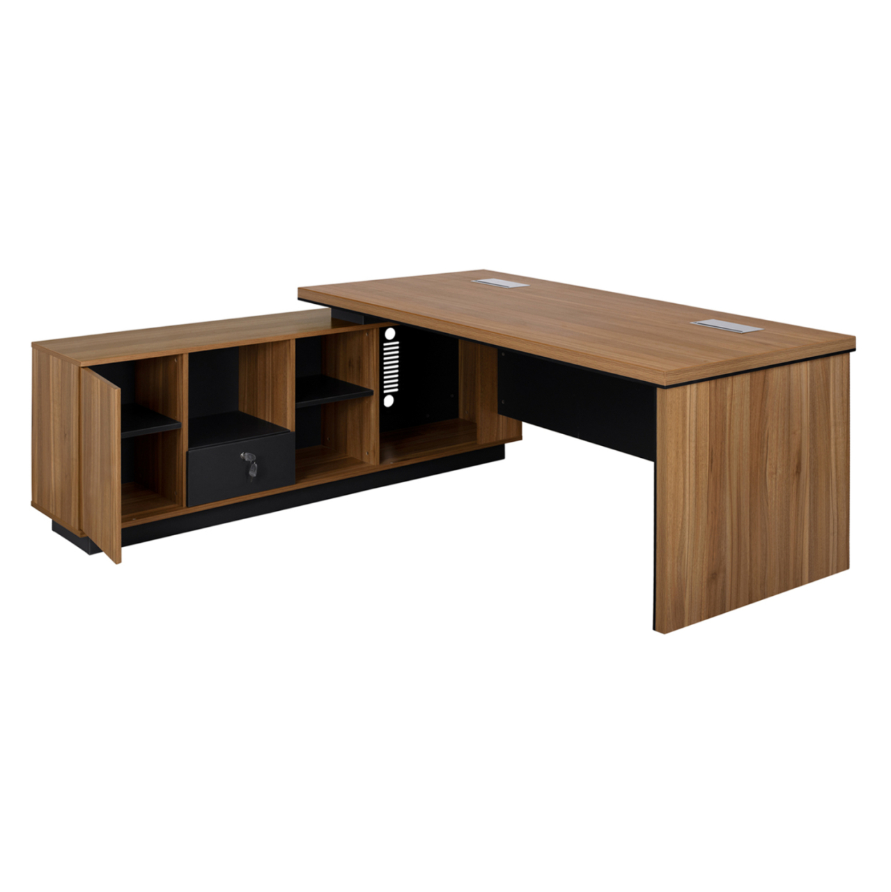 Professional office with reversible angle Supreme 199x180x76cm HM2347 [3]