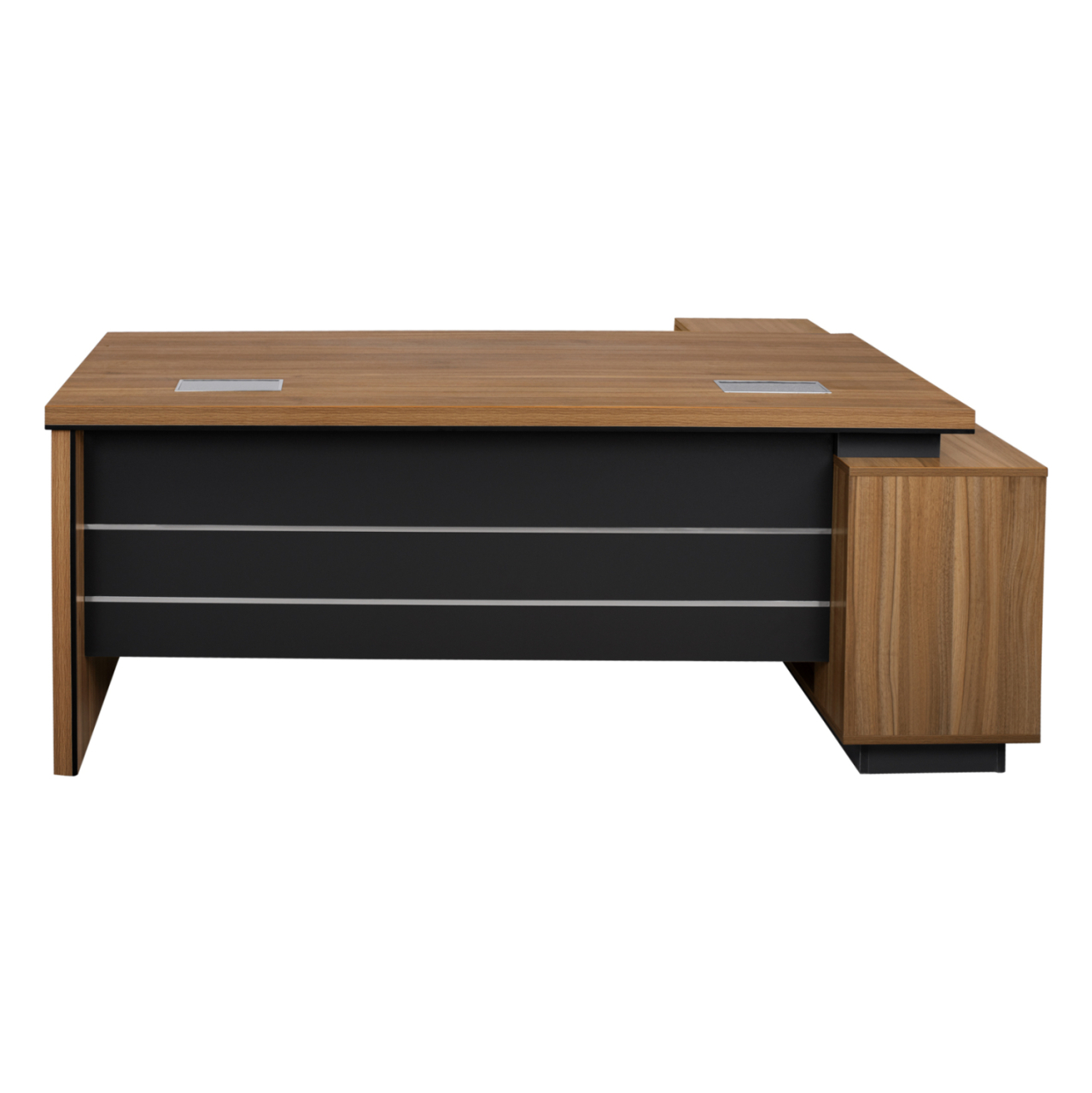 Professional office with reversible angle Supreme 199x180x76cm HM2347 [4]