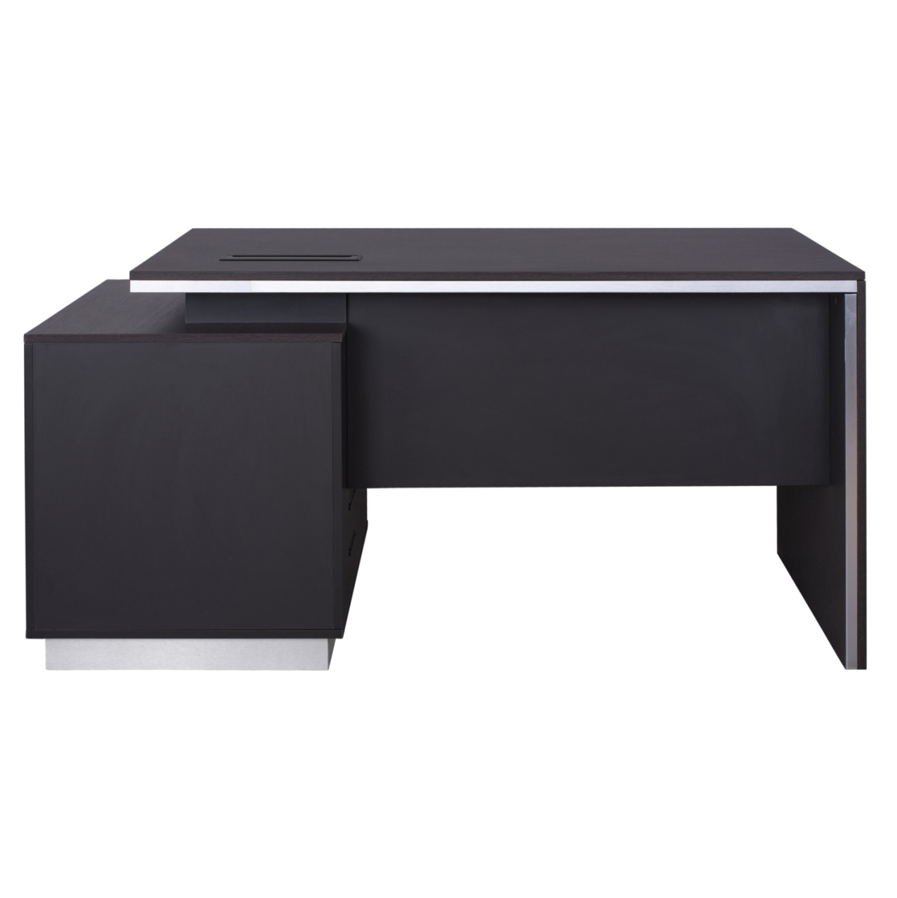 Professional office with right cabinet Rosewood HM2087R 160x80x76cm [4]