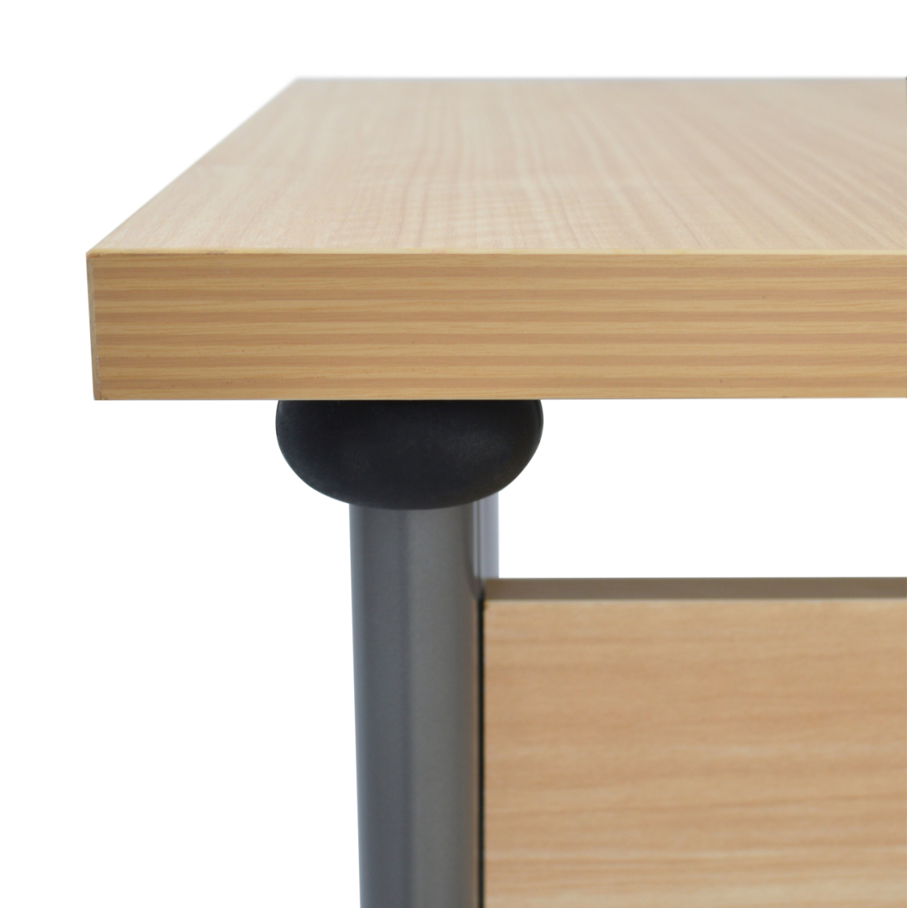 Professional right corner office HM2043.01R in oak color 160x120x75 [7]