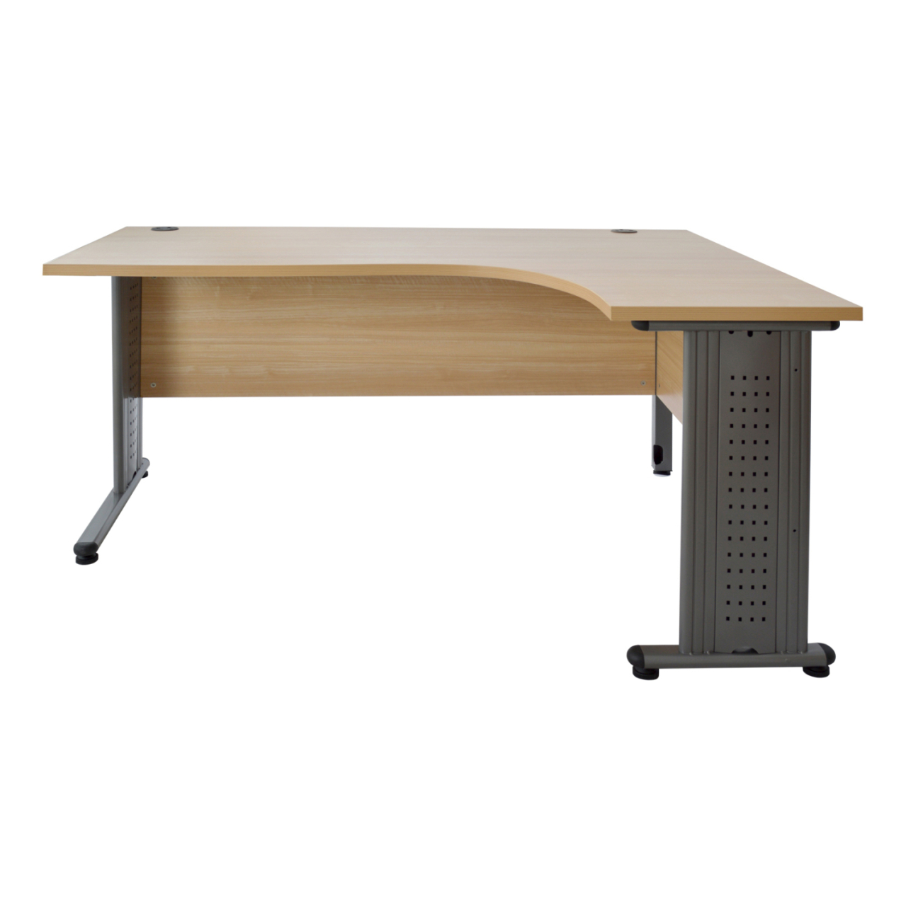 Professional right corner office HM2043.01R in oak color 160x120x75 [5]