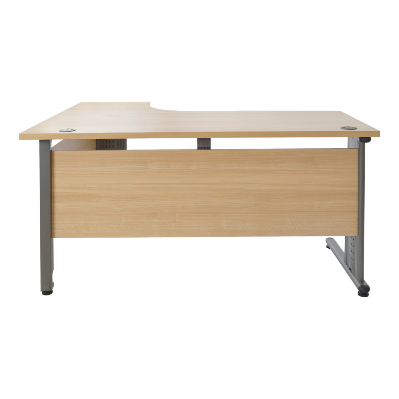 Professional right corner office HM2043.01R in oak color 160x120x75 [3]