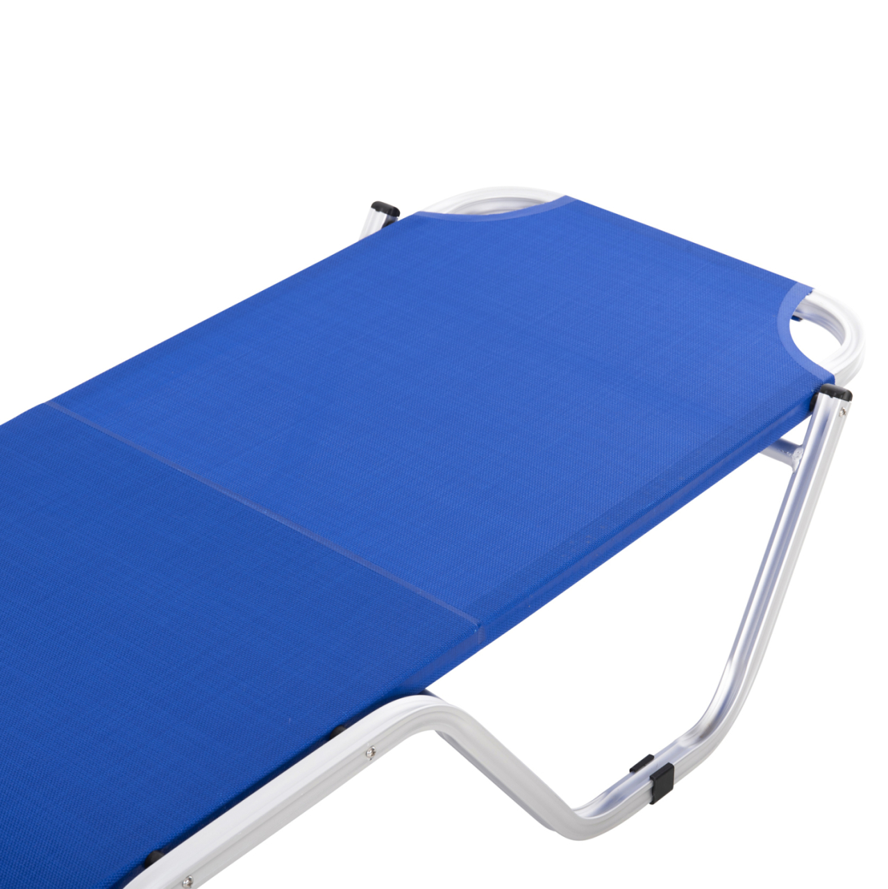 Professional Sunbed Aluminum HM5071.01 Blue 60x195x30 cm [6]