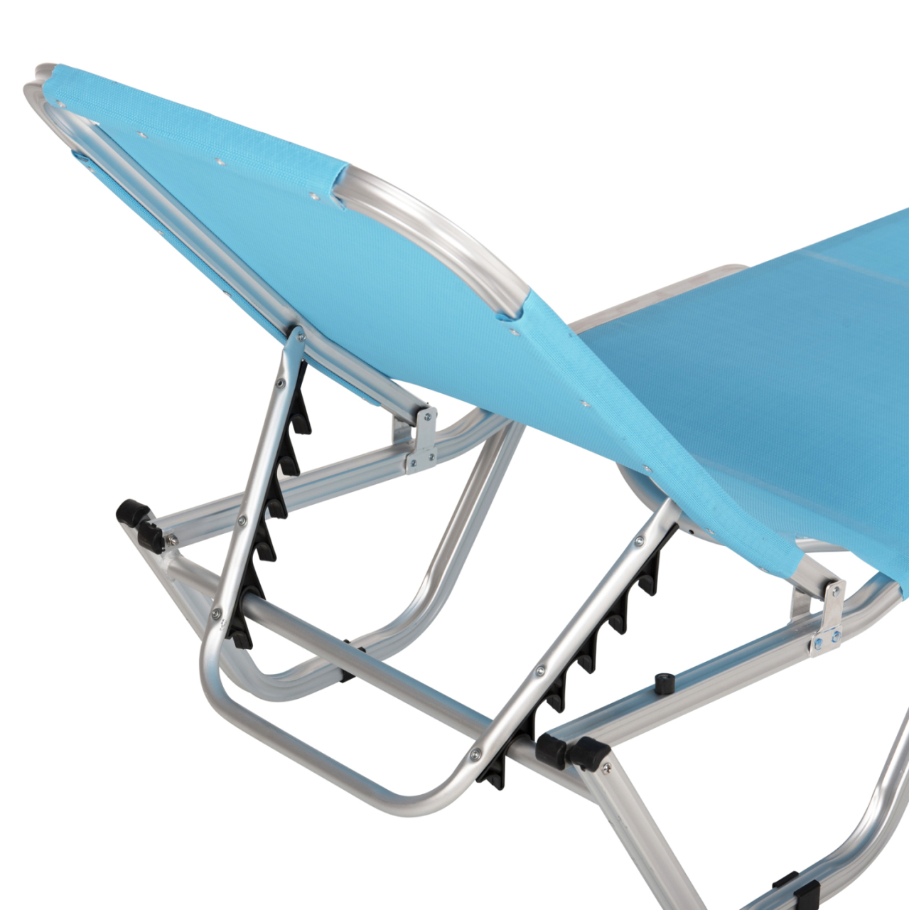 Professional Sunbed Aluminum HM5071.08 Light Blue 60x195x30 cm [8]