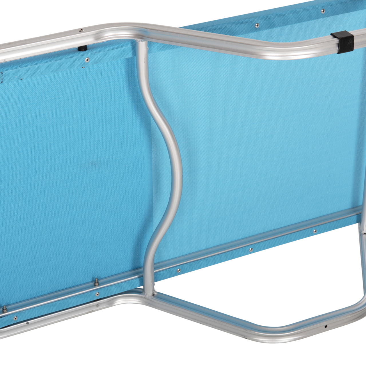 Professional Sunbed Aluminum HM5071.08 Light Blue 60x195x30 cm [9]