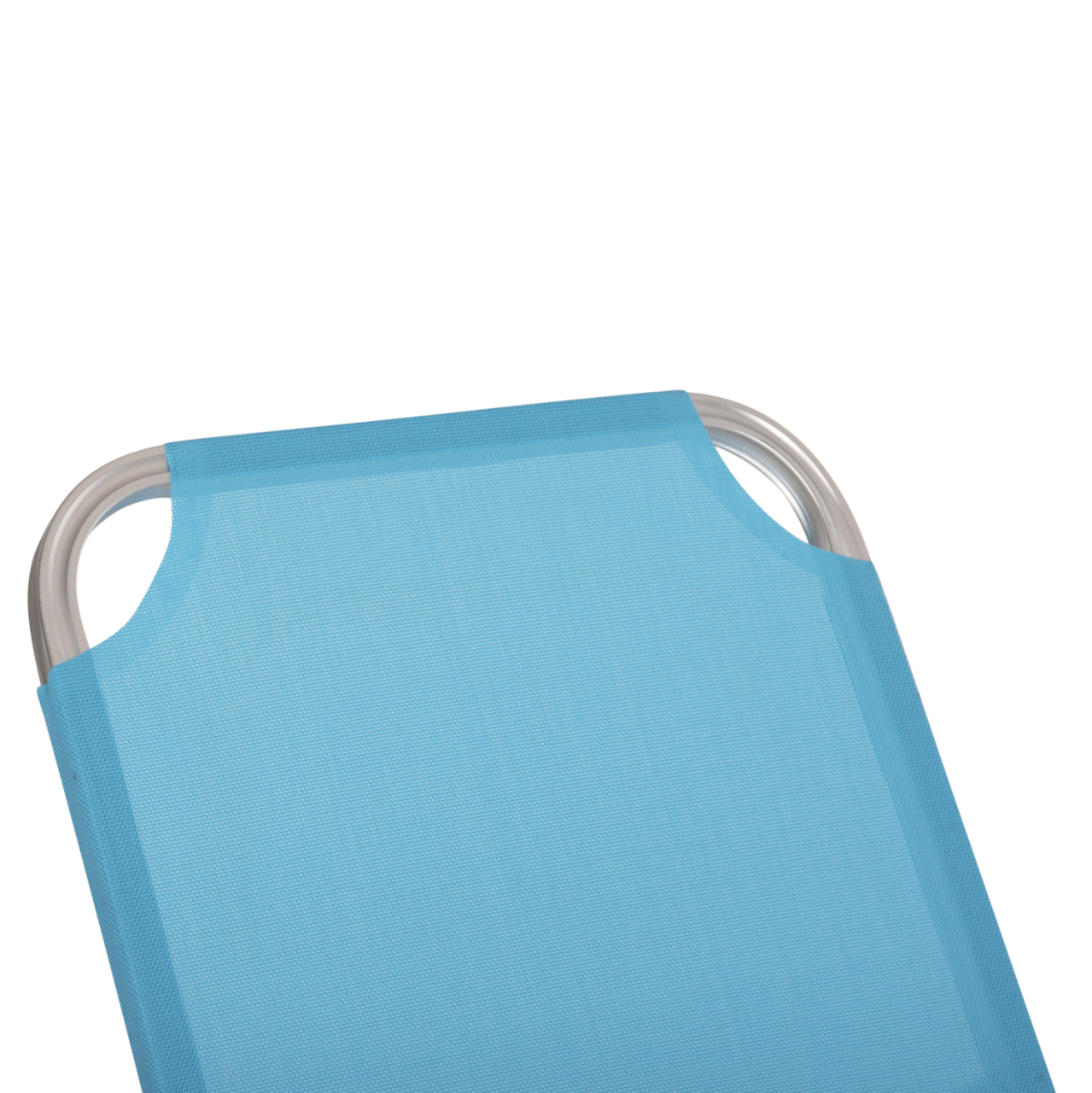 Professional Sunbed Aluminum HM5071.08 Light Blue 60x195x30 cm [6]