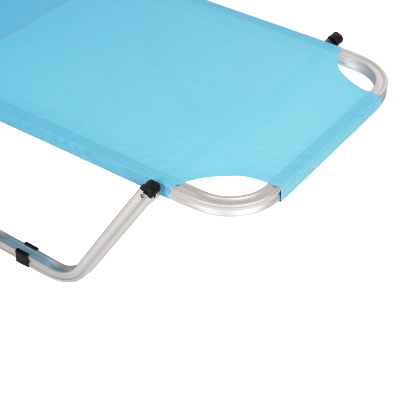 Professional Sunbed Aluminum HM5071.08 Light Blue 60x195x30 cm [7]