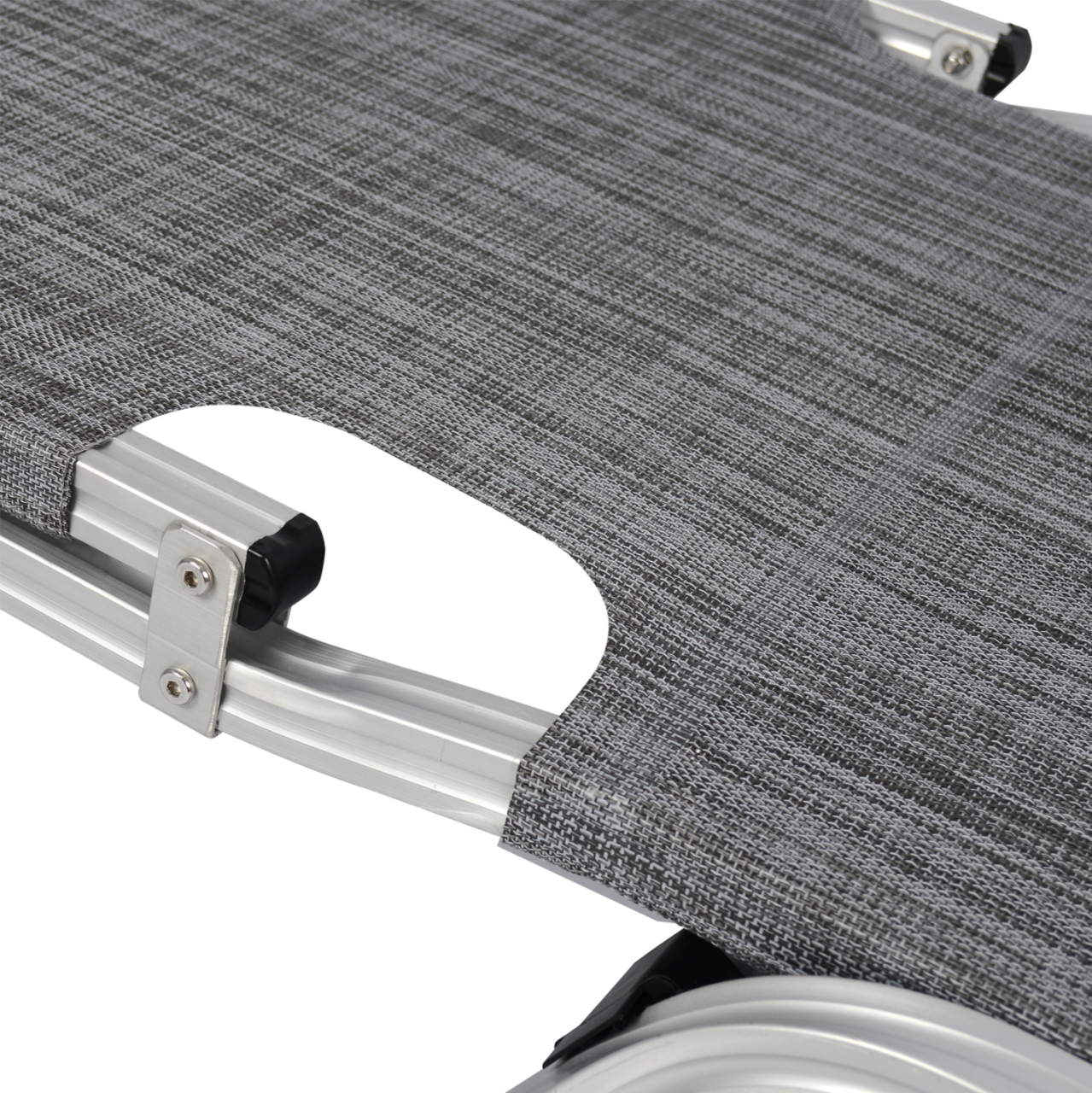 Professional Sunbed Aluminum HM5071.10 Grey 60x195x30 cm [8]