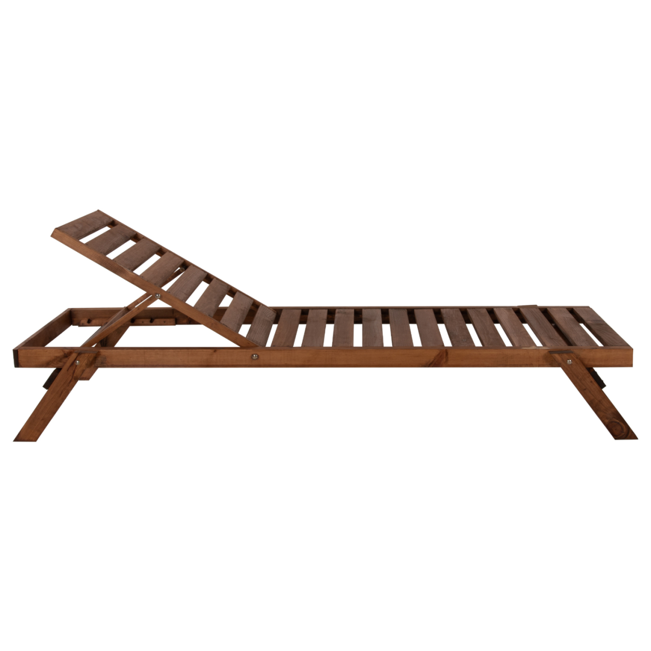 PROFESSIONAL SUNBED HM11431.01 FIR WOOD IN WALNUT SHADE 72x196x29-84H cm. [3]