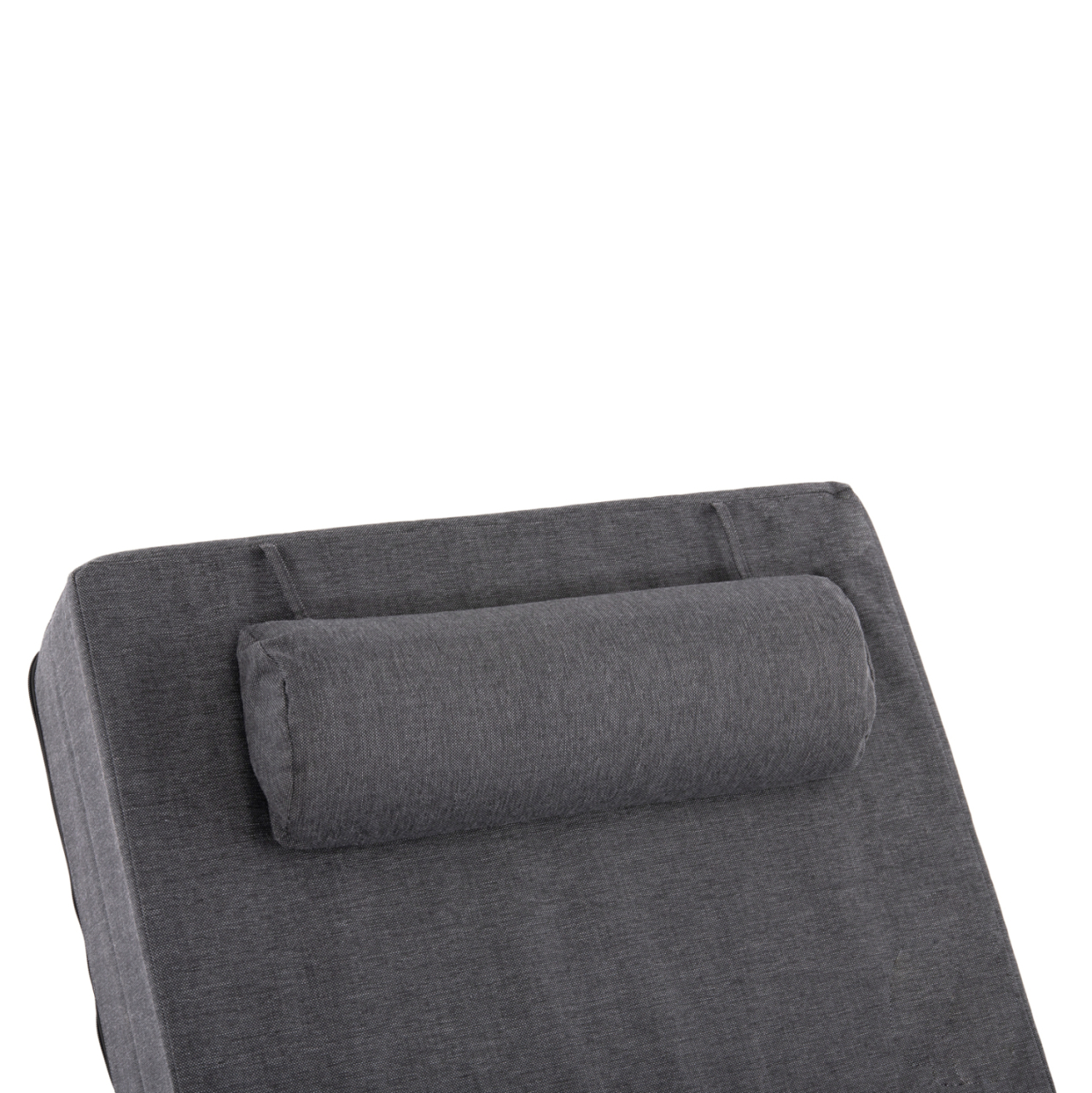 PROFESSIONAL SUNLOUNGER JESSIE HM10714.03 DARK GREY ALUMINUM and CUSHION 200x71x79Hcm. [7]