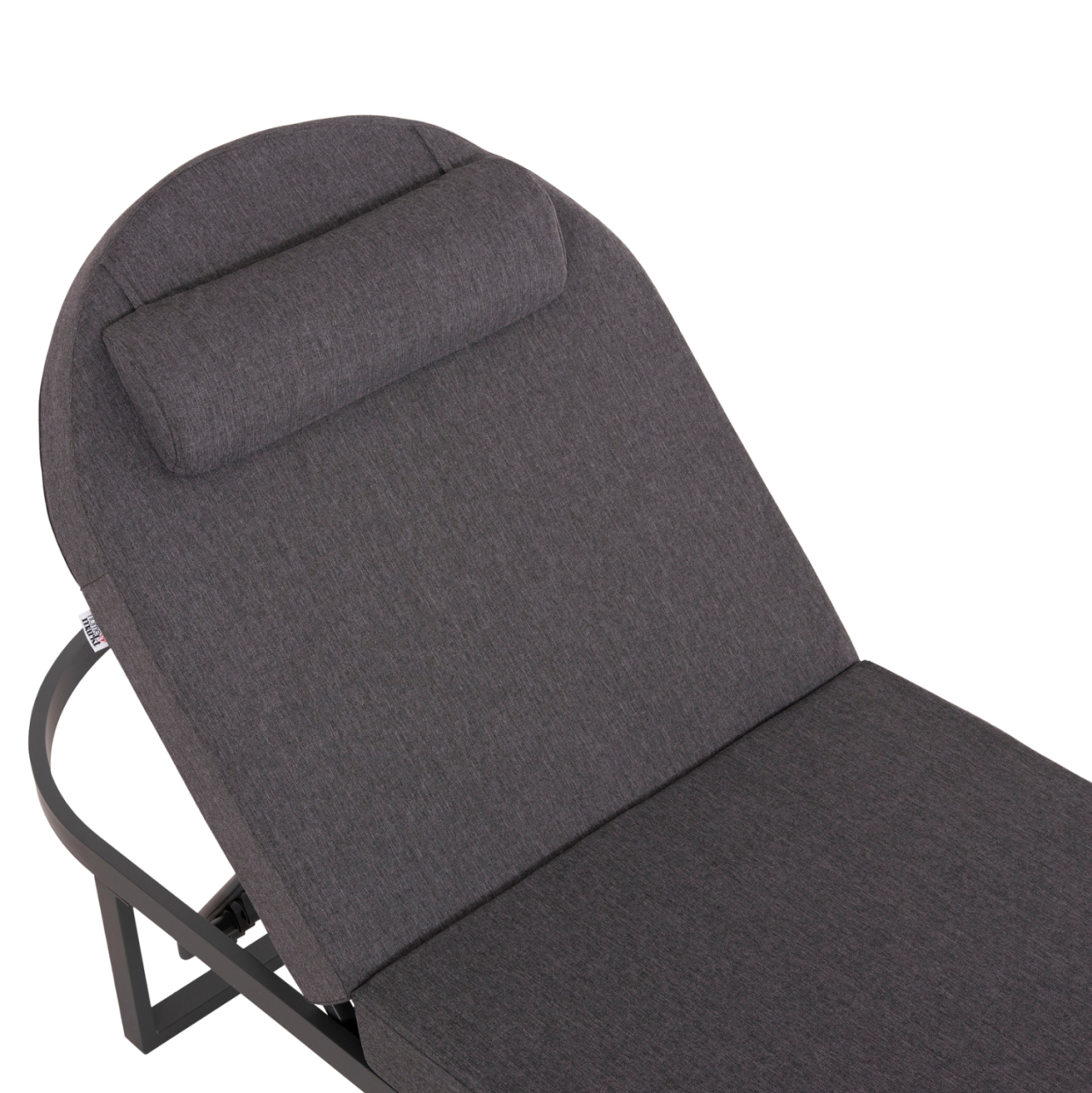 PROFESSIONAL SUNLOUNGER MALLOW HM10715.03 DARK GREY ALUMINUM and CUSHION 198x71x40,5-103Hcm. [8]