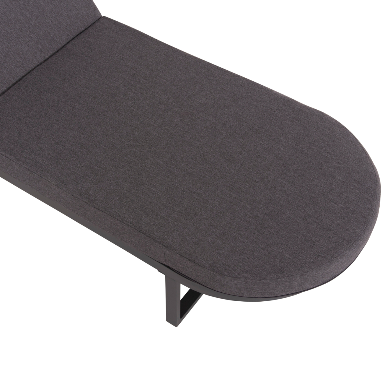PROFESSIONAL SUNLOUNGER MALLOW HM10715.03 DARK GREY ALUMINUM and CUSHION 198x71x40,5-103Hcm. [9]